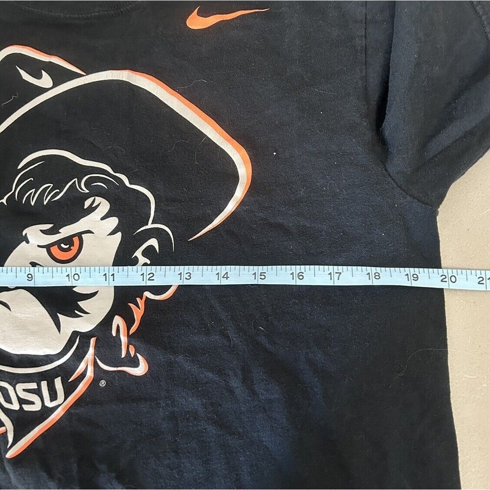 Oklahoma State Cowboys Men's Nike T-Shirt Lacrosse Team Logo Black Size M - Picture 7 of 7
